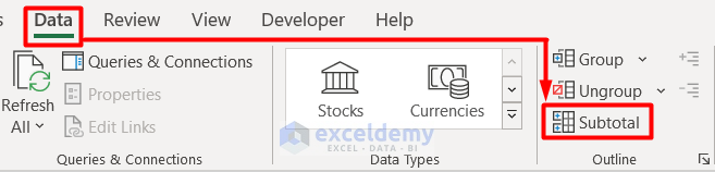 How To Summarize Data Without Pivot Table In Excel Exceldemy