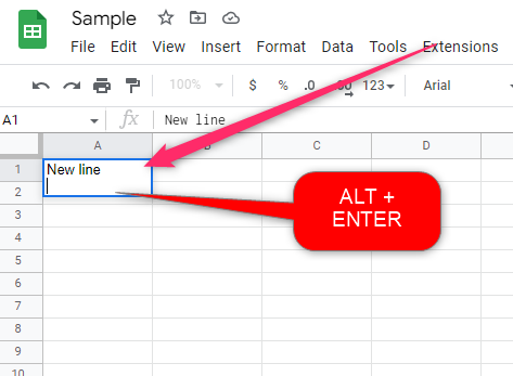 How To Tab Within A Cell In Google Sheets And Excel Docs Tutorial