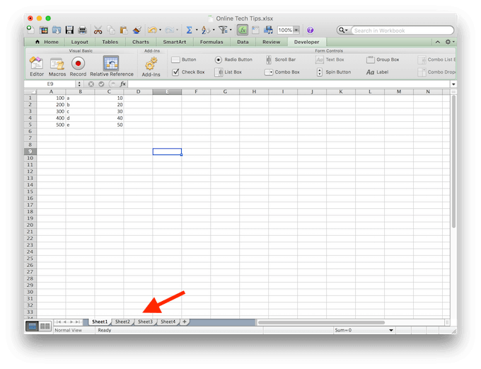 5 Ways to Switch Excel Sheets on Mac Fast