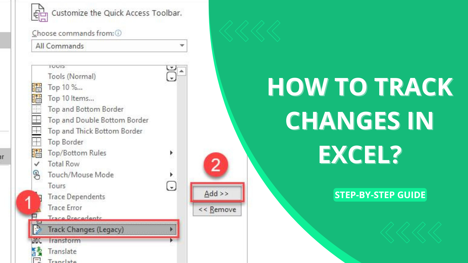 How To Track Changes In Excel Step By Step Guide Earn Excel