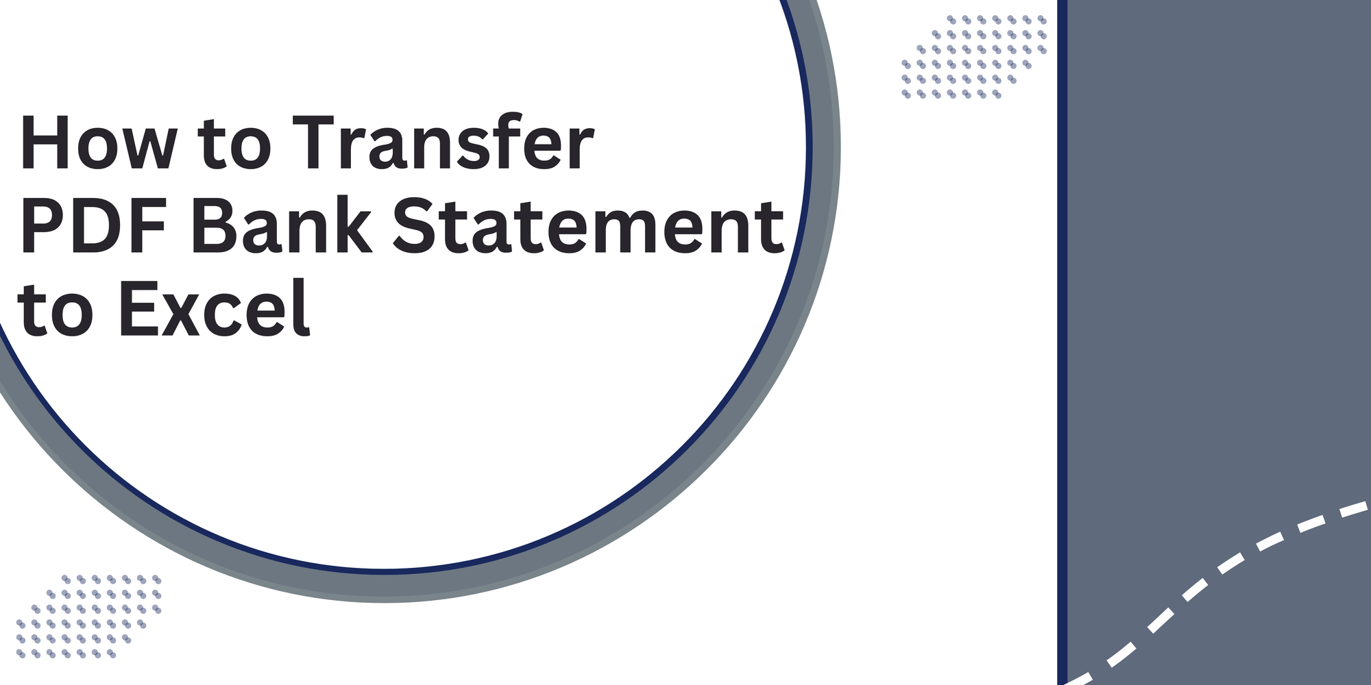 How To Transfer Bank Statement To Excel