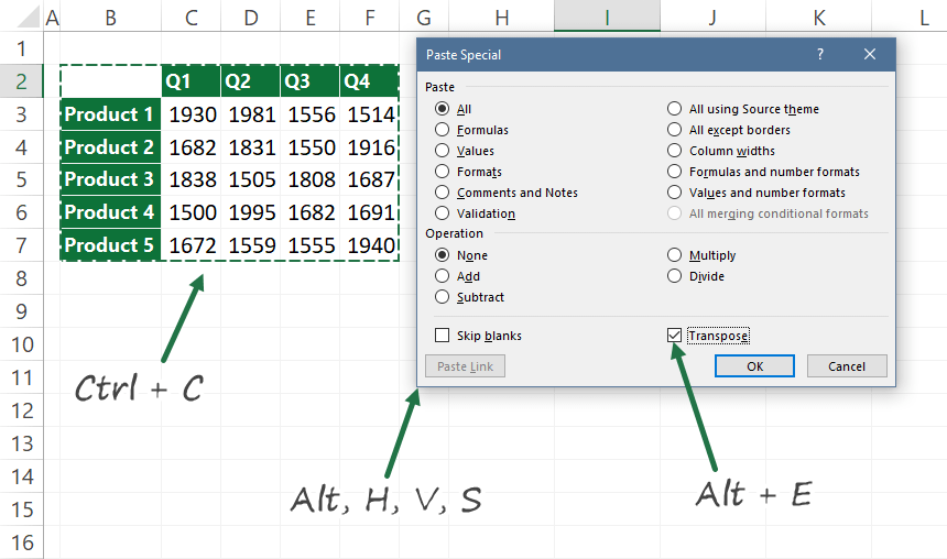 How to Transpose Excel Sheet to Word Doc Easily