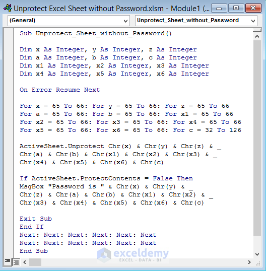 Unprotect Excel Sheets Easily: No Password Needed