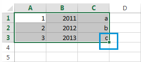 How To Use Autofill In Excel All Fill Handle Options Ablebits Com