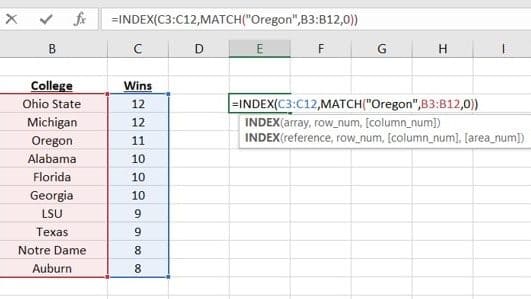 How To Use Index And Match Together In Excel