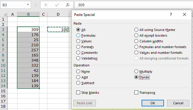 How To Use Paste Special In Excel Your Excel Partners