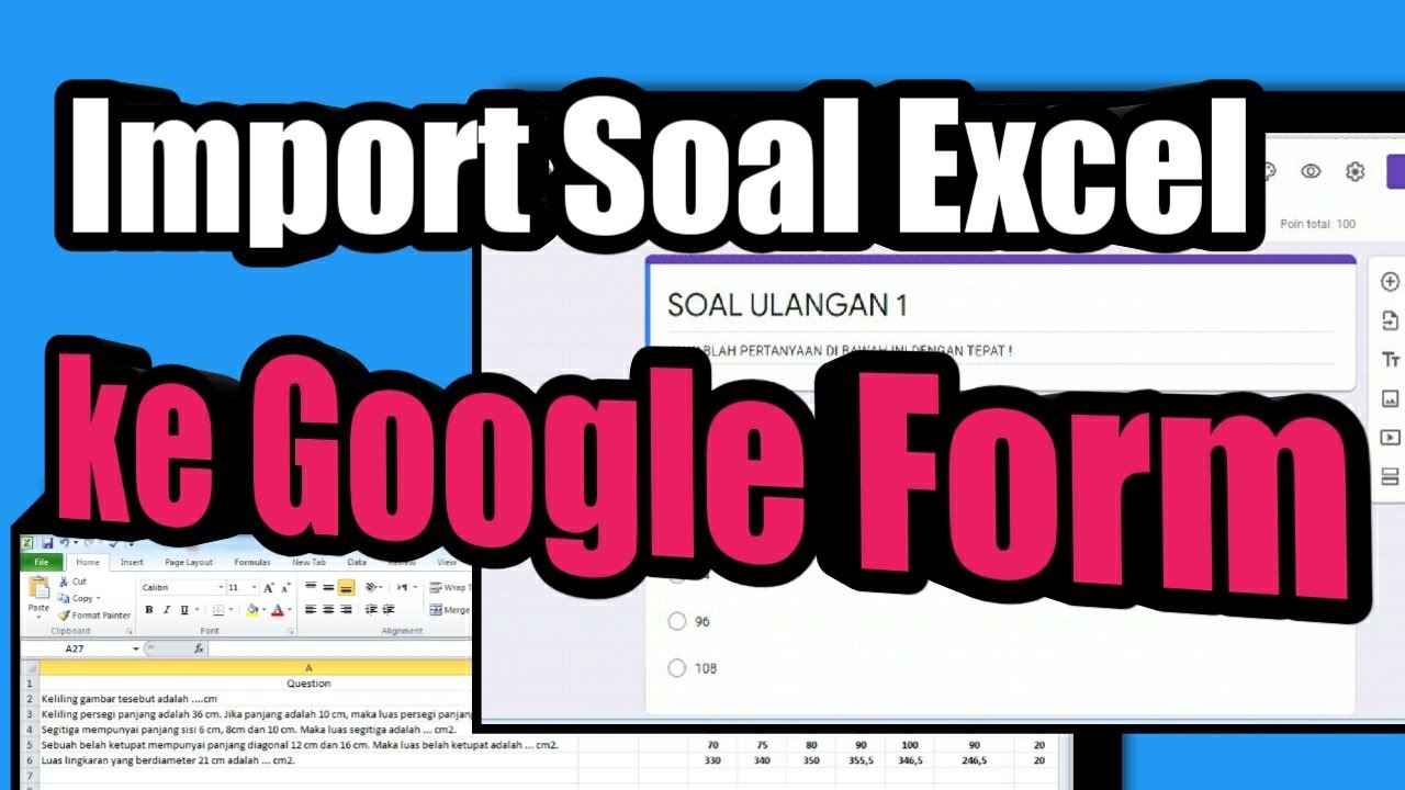 Import Kontak Dari Excel Ke Google Contacts Youtube