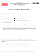 Instructions For Completing Form Lp 3 The Certificate Of Dissolution