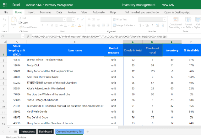 Inventory Template In Excel Sheetgo Blog