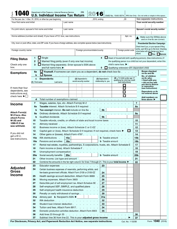 Irs 1040 2008 Fill Out Tax Template Online Us Legal Forms