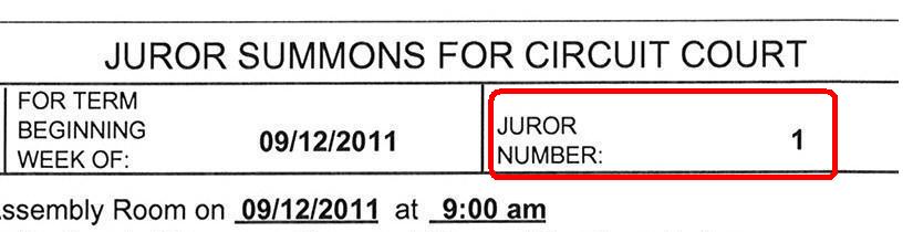 Juror General Info