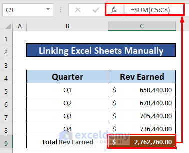 Linking Sheets In Excel Its Easy Training