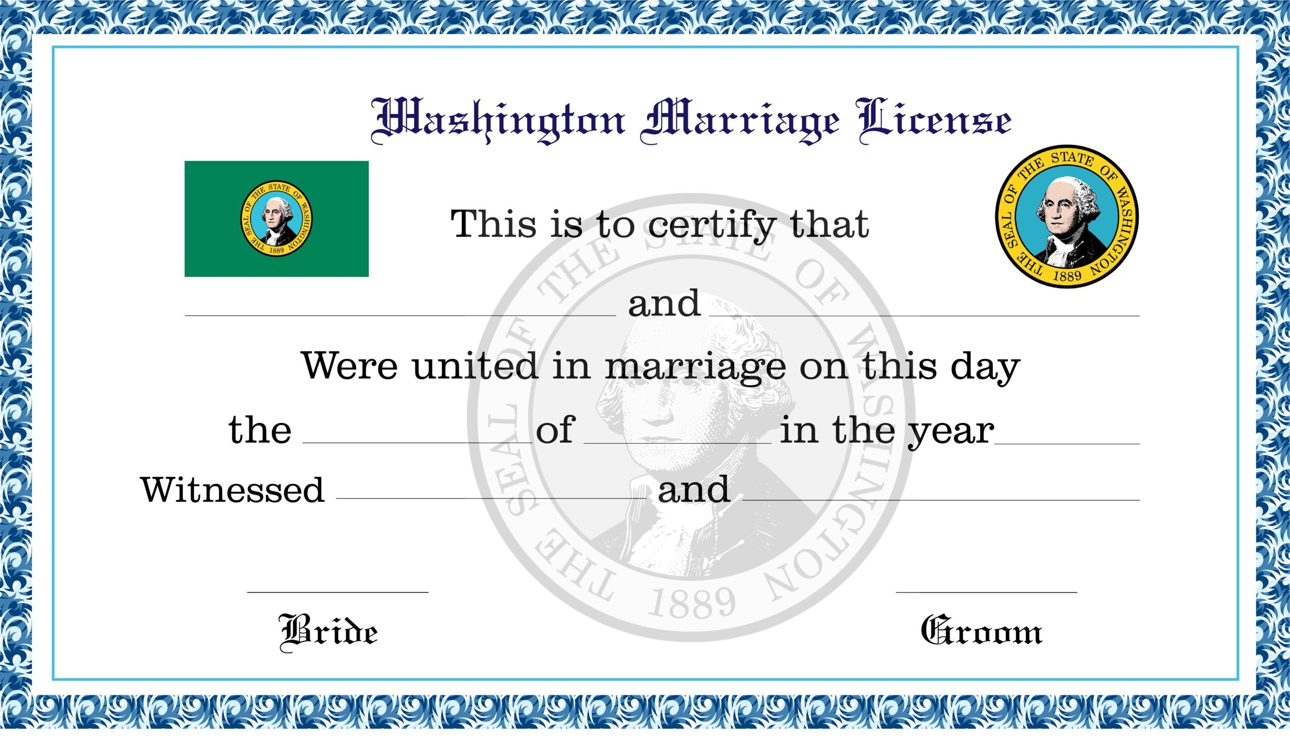 Marriage License