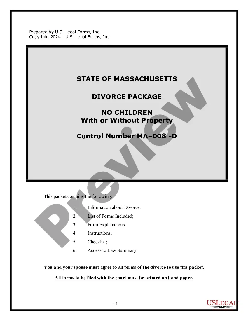 Massachusetts No Uncontested Divorce With Us Legal Forms