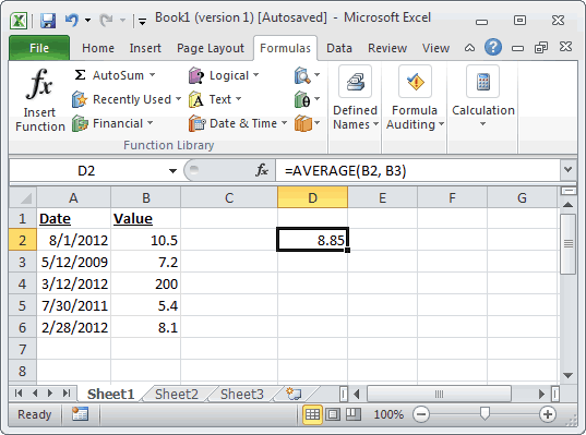 Mastering Arithmetic And Average Formulas In Microsoft Excel Microsoft