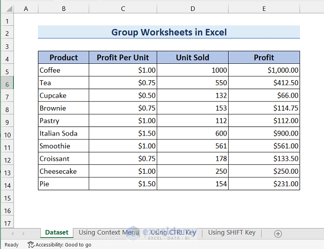 Mastering Excel Efficient Ways To Group Worksheets