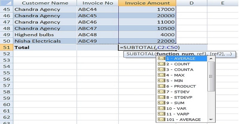 Mastering The Excel Subtotal Function 5 Pro Tips For Data Analysis Excel Guruji