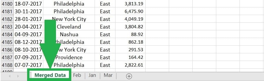 Merge Multiple Excel File In To One File By One Click Vba Code