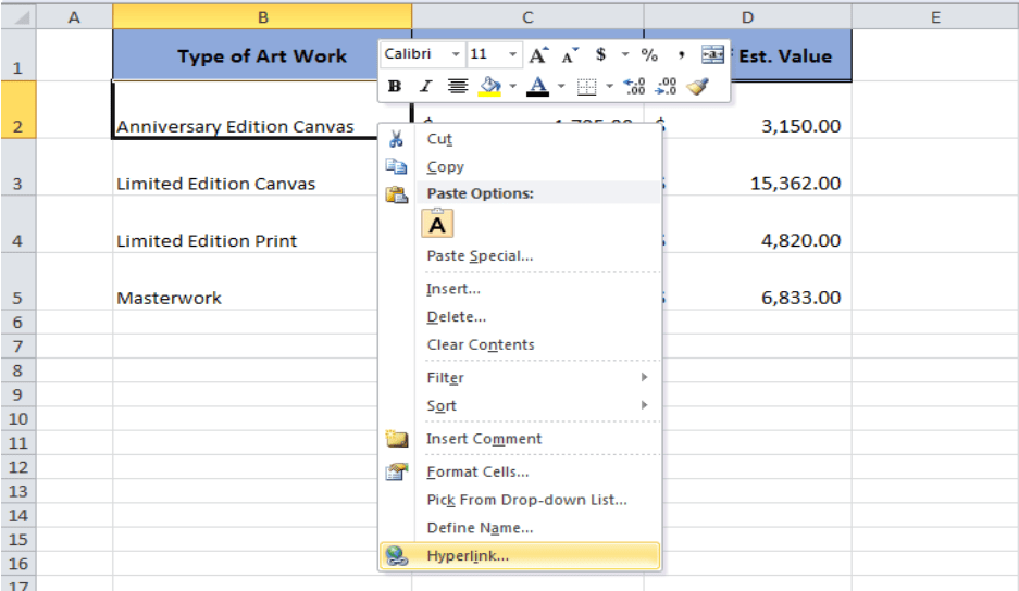 Microsoft Excel 2010 Linking Worksheets