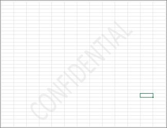 Microsoft Office Tutorials Add A Watermark In Excel