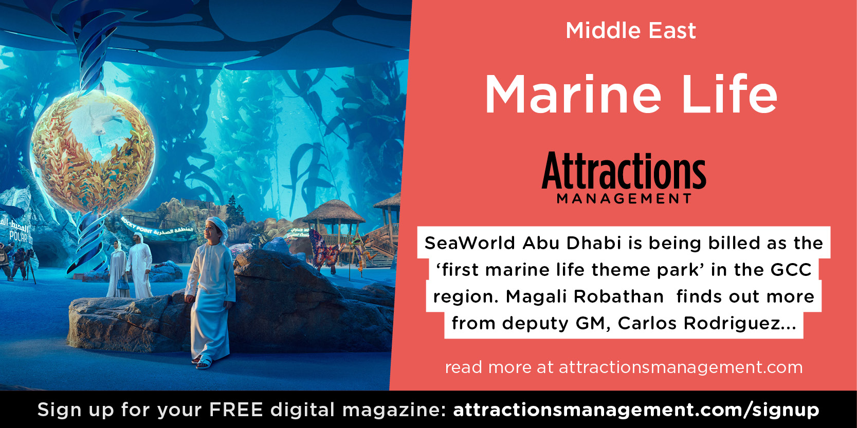 Middle East Marine Life Seaworld Abu Dhabi Attractionsmanagement Com