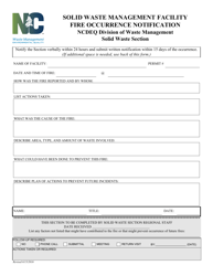 Missouri Fire Department Notification Form Fill Out Sign Online And