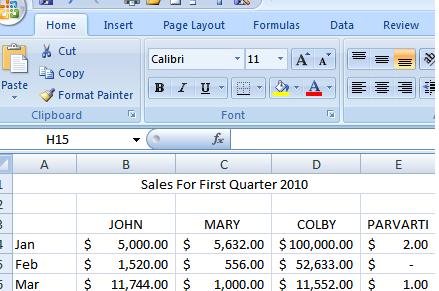 Ms Excel 2003 Center Text Across Multiple Cells