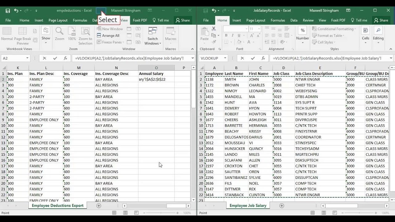 Ms Excel 2010 Linking Between Workbooks Youtube