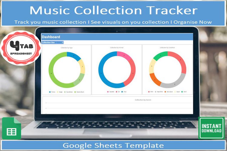 Music Collection Tracker Library For Vinyl Tape Cd Masterbundles