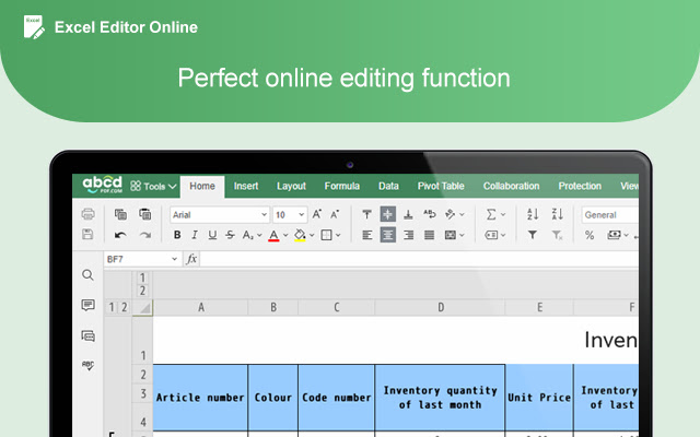 Online Excel Editor Google Sheets Alternate