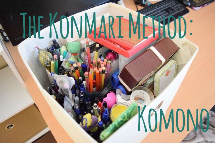 Organizing Komono With The Konmari Method Casas Ideias