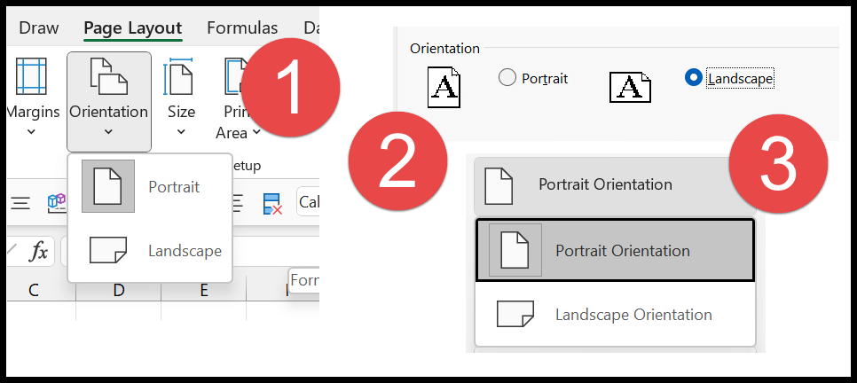 Page Orientation In Excel Javatpoint