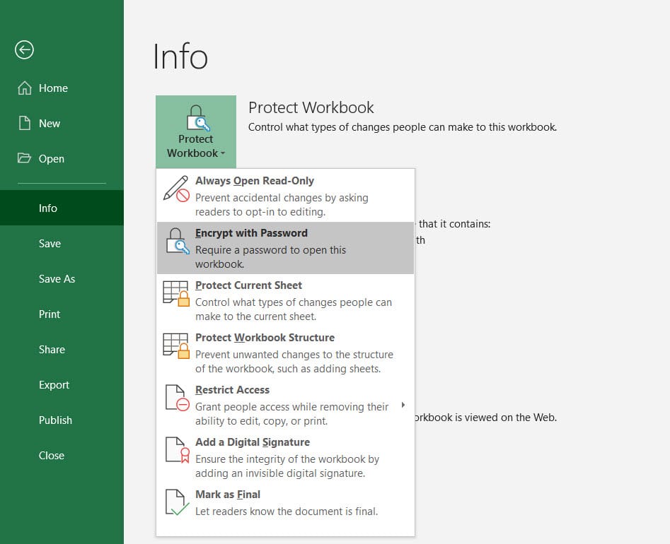 Password Protect Excel Sheet From Viewing Techtipsexpress