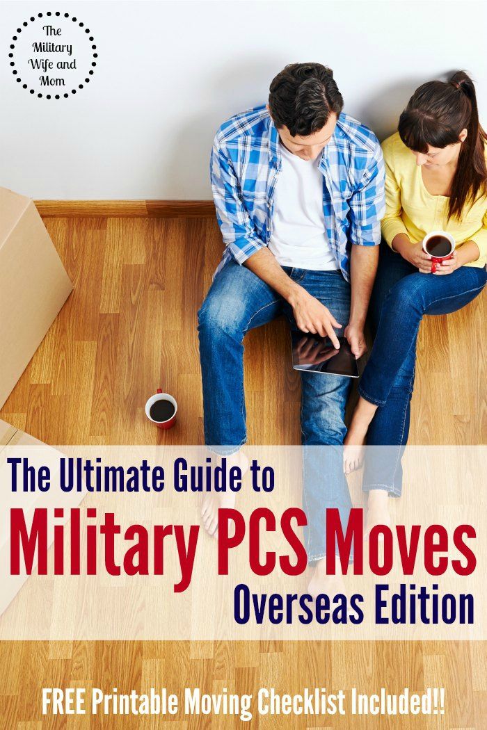 Pcs Military Checklist