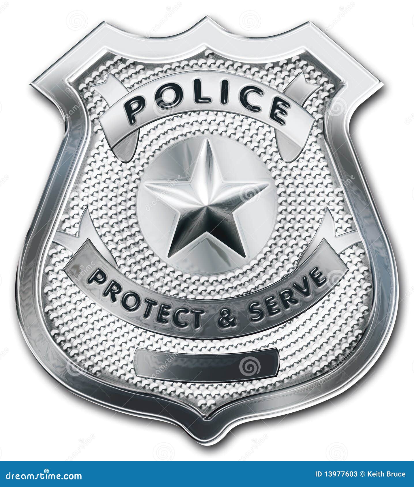 Police Officer Badge Stock Photos Image 13977603