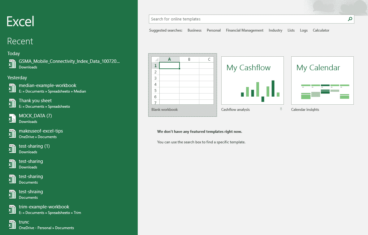 Ppt What Is Excel Spreadsheet Terminology Opening A New Workbook