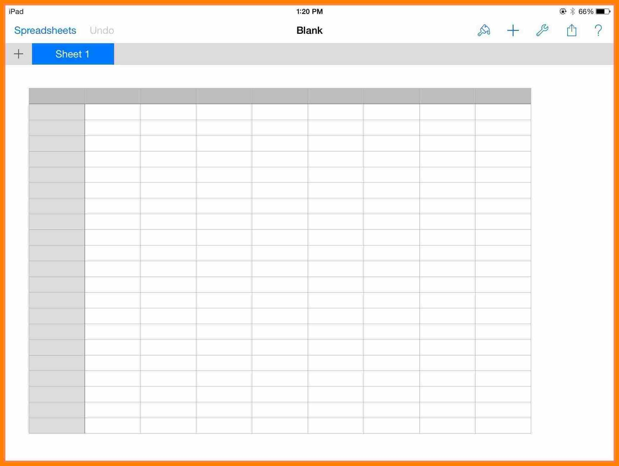 Printable Blank Excel Spreadsheet Template Printable Templates