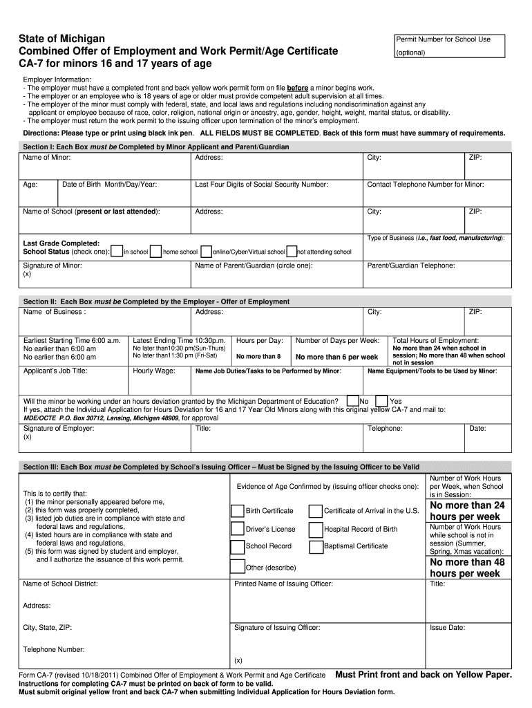 Printable Work Permit Application Form Printable Forms Free Online