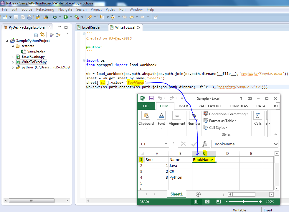 Python Write Value To Excel Sheet Using Amp 39 Openpyxl Amp 39 Library Automation Home