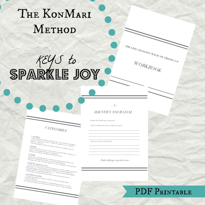 Read About The Konmari Method And Get A 5 Page Konmari Checklist Free