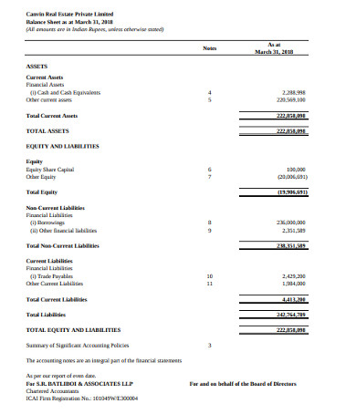 Real Estate P L Template Database