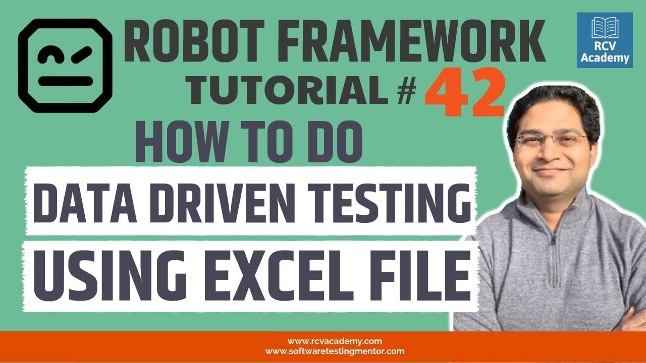 Robot Framework Tutorial 42 How To Do Data Driven Testing Using