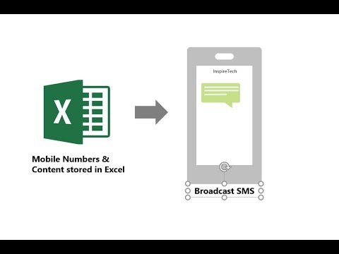 Send Customized Sms From Your Microsoft Excel Sheet Youtube