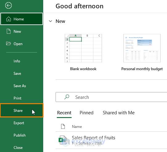 Share Excel File Online Share Excel Workbook For Multiple Users