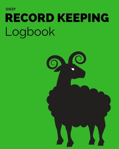 Sheep Record Keeping Logbook Green Farm Cattle Flock Lambing Journal