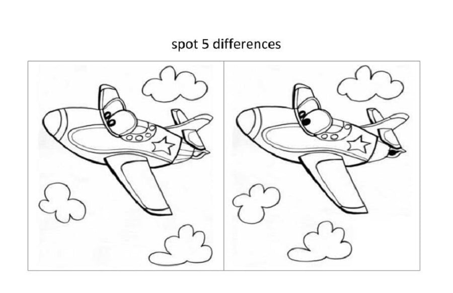 Spot The Difference Worksheets For Kids Activity Shelter Al Ma Okul Ncesi Okuma Yazma