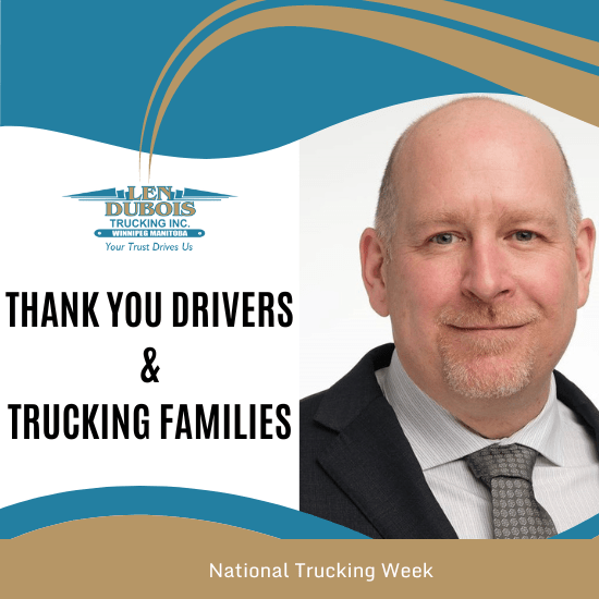 Thank You Drivers Amp Owner Operators Len Dubois Trucking