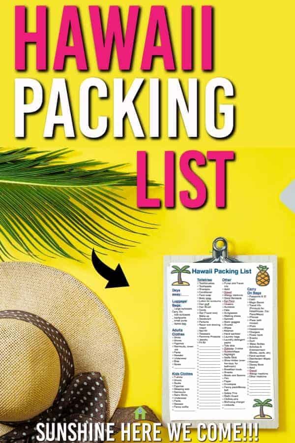 The Only Hawaii Packing List You Need Hawaii Vacation Hawaii Travel