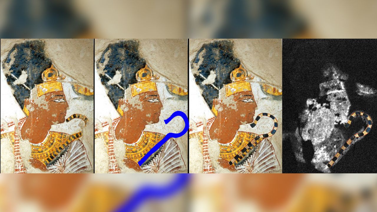 These Ancient Egyptian Paintings Were Hiding A Secret Cnn