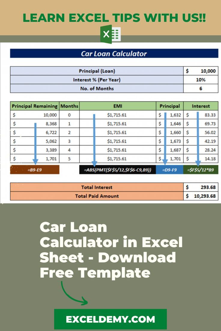 Tip Calculator Template In Excel Download Template Excelbuddy Com